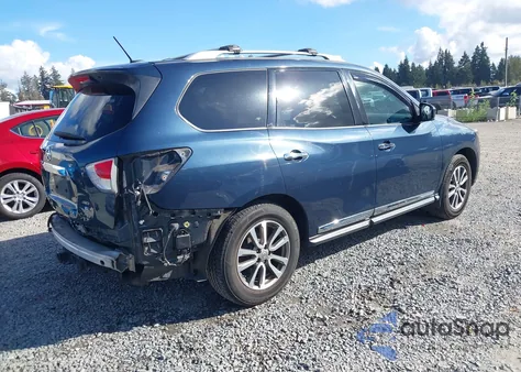 2015 Nissan Pathfinder Sl from USA, damaged, VIN 5N1AR2MM2FC641124